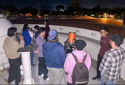 Telescope night with the club